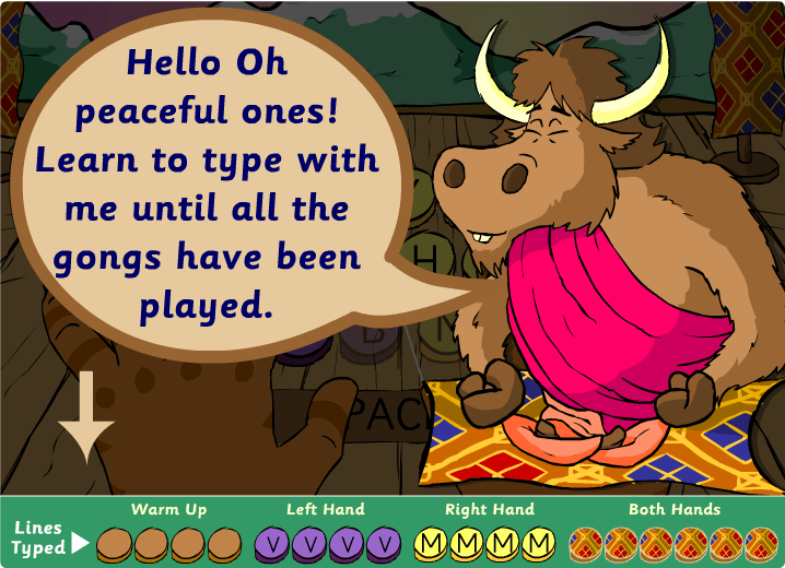 Dance Mat Typing Level 3 Stage 7 TypingTyping