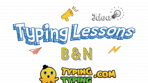 Typing Lessons: B, N and Space Keys