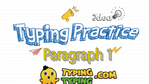 Typing Practice: Paragraph 1