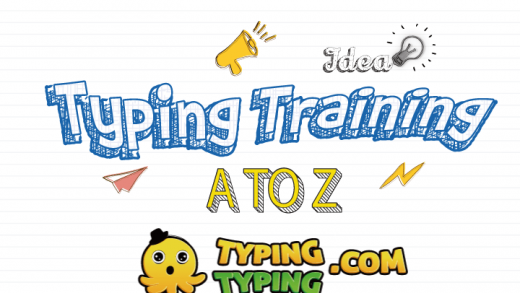 Typing Training: A To Z Keys