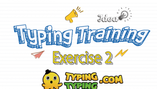 Typing Training: Exercise 2